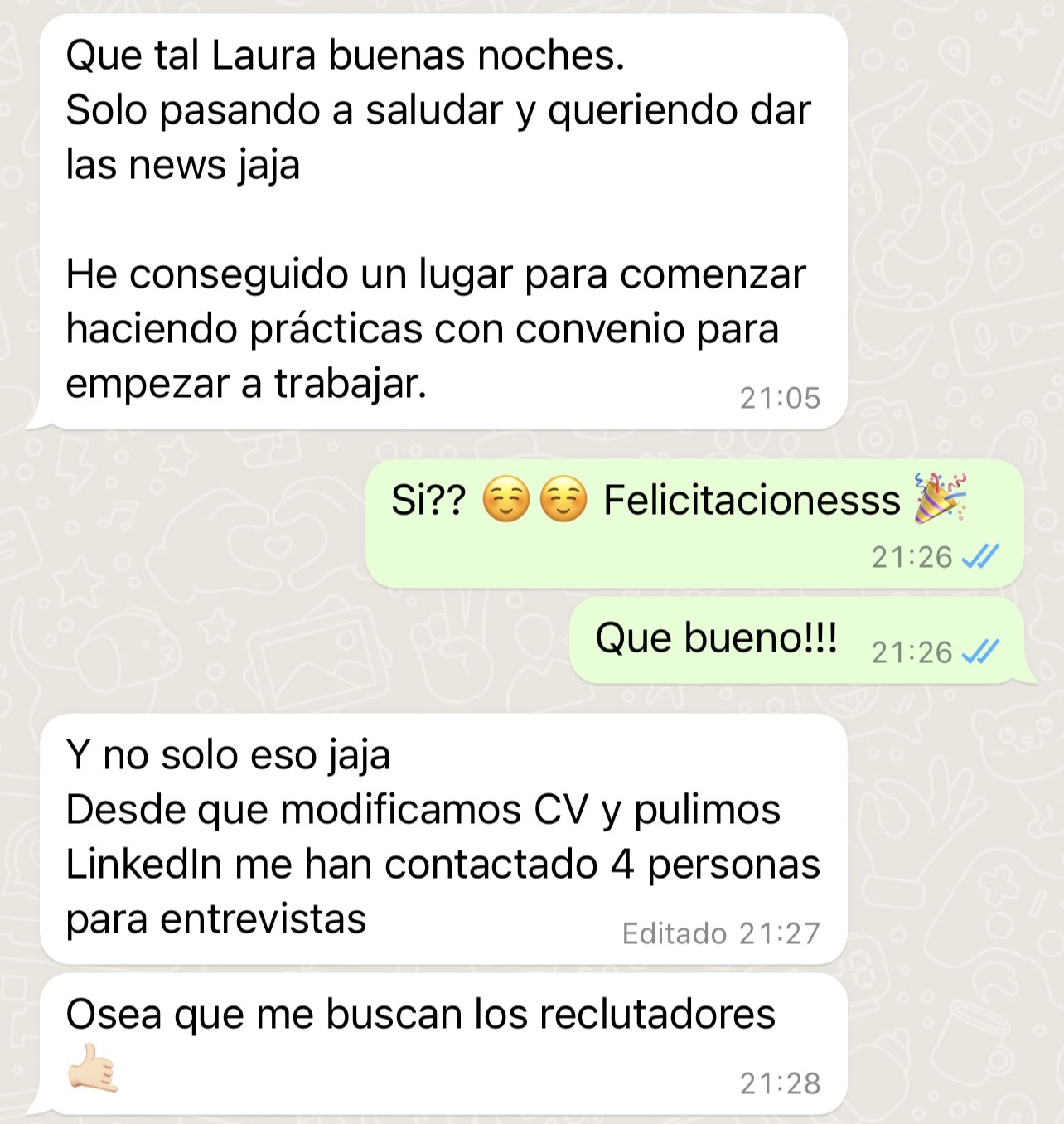 Testimonio de alumno de Traduce Tu Valor