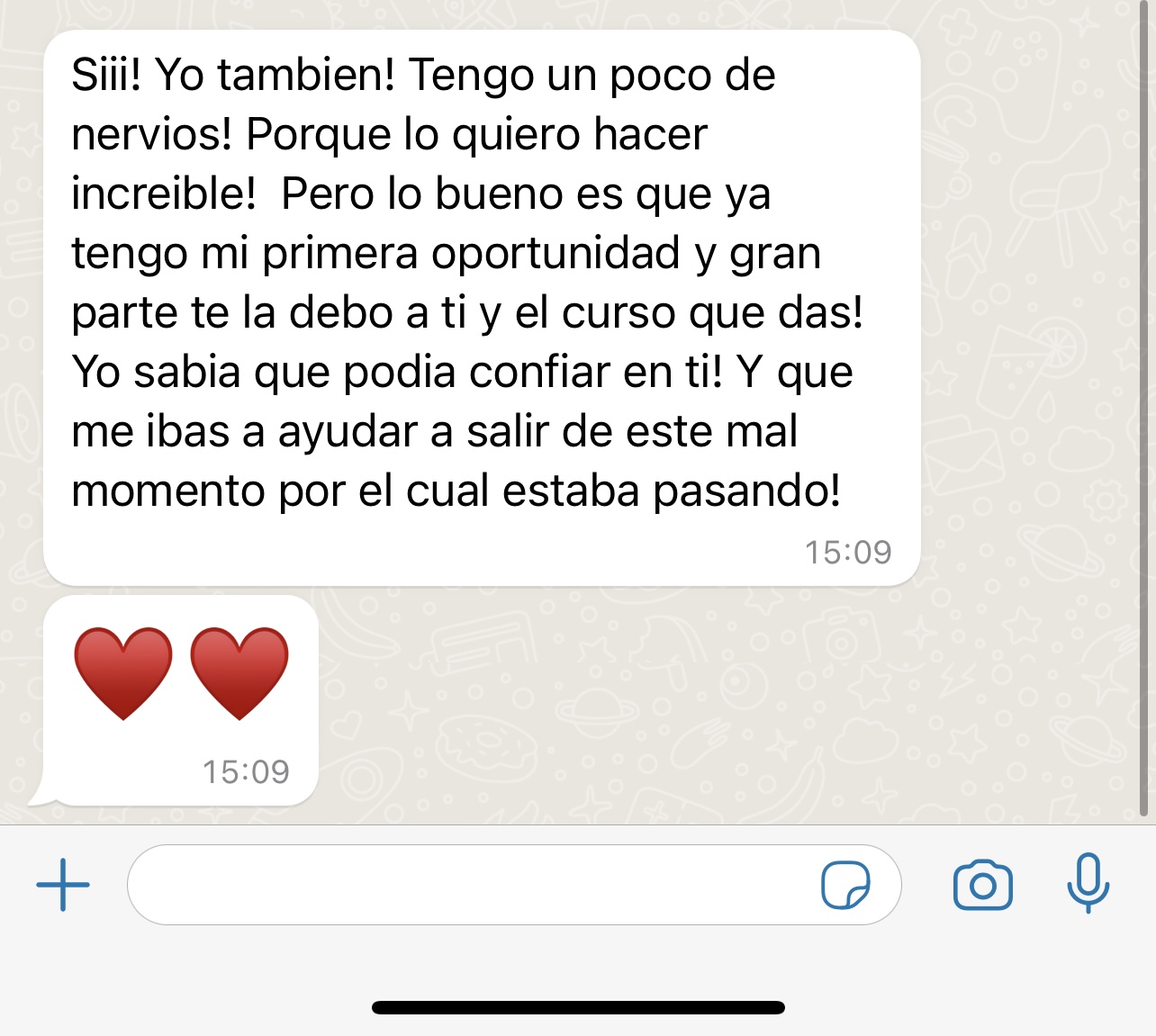 Testimonio de alumno de Traduce Tu Valor
