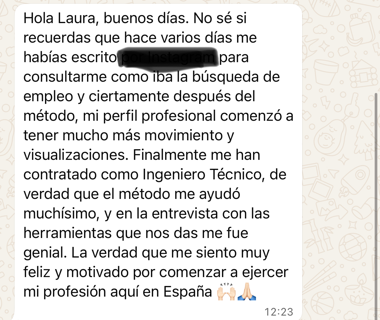 Testimonio de alumno de Traduce Tu Valor